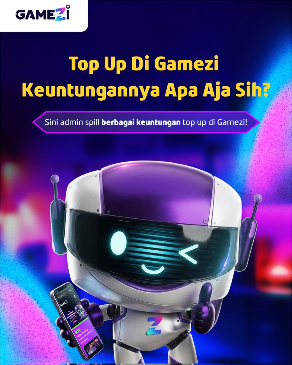 gamezi_id's tweet photo. Yuk top up di gamezi sekarang dan rasakan segala kemudahannya!🎮🔥

#TopUpAman #Gamezi #GamersIndonesia #GamerDeservesBetter https://t.co/drCepHU7hB