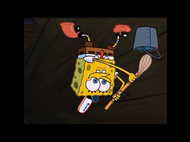 chris_g0ld's tweet photo. @ArtofSpongeBob2 So that's why Spongebob has to do it https://t.co/xuD08vaf0h
