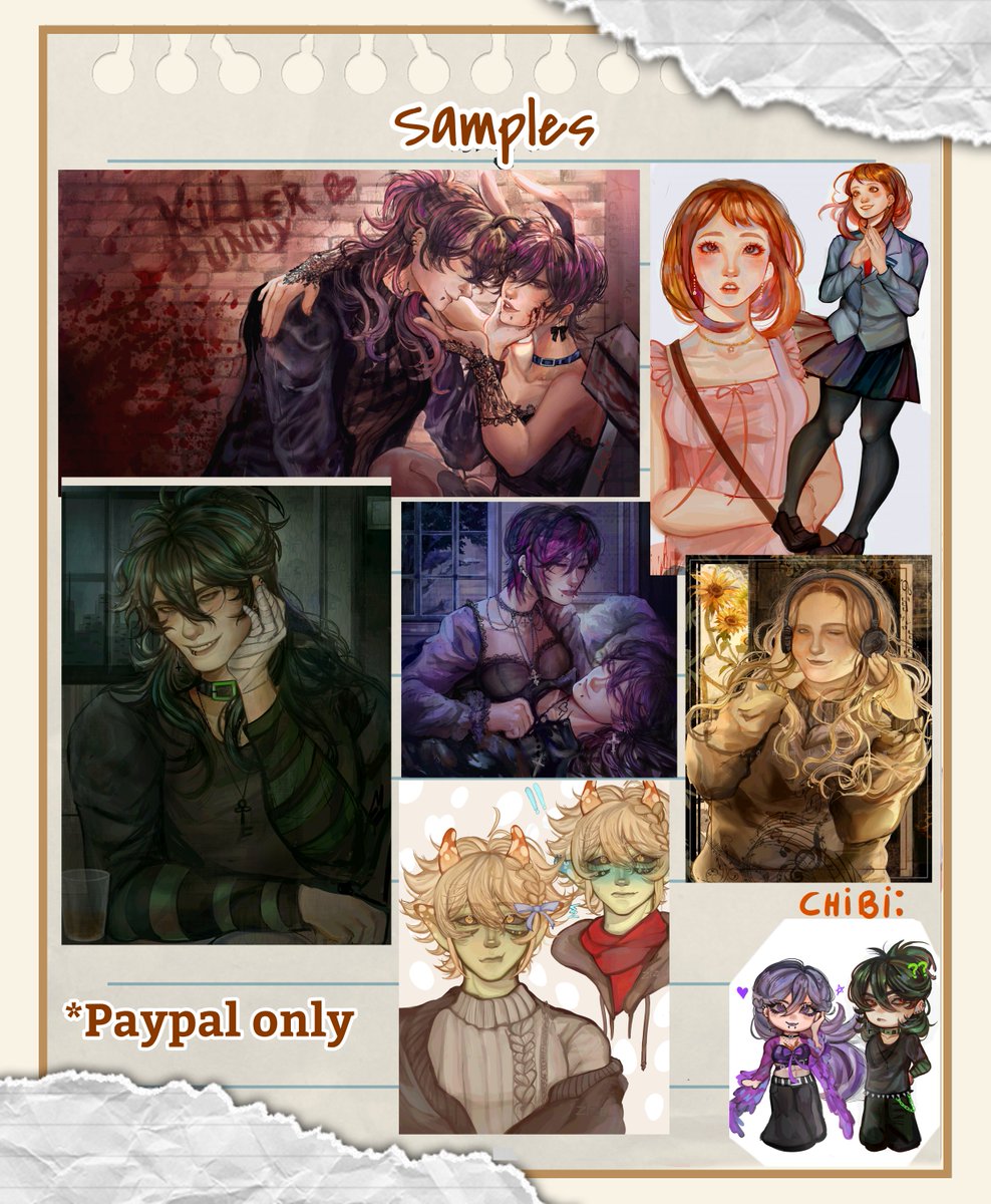 zizelzielS2's tweet photo. COMMISSIONS OPEN — 3 SLOTS AVAILABLE!

If you're interested, please read my commission sheet before messaging me. Thank you so much for your support! 💖

Check this if you wanna see more of my work and samples:

https://t.co/KUuBDeff0I https://t.co/8dmttNSJRC