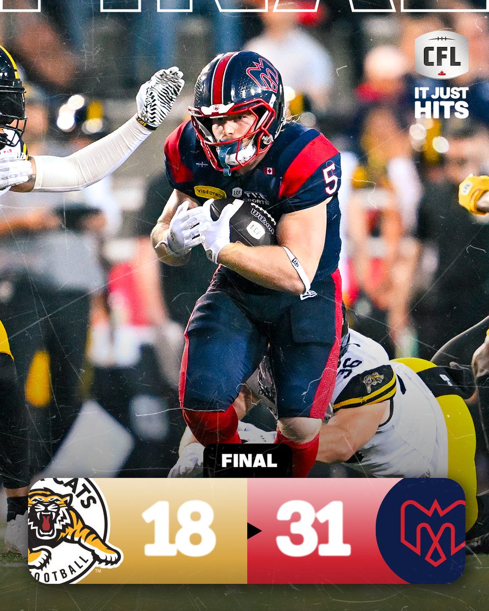CFL's tweet photo. The Als protect the nest and improve to 6-1! 💪

#CFLGameDay https://t.co/kKeXaKMLLw
