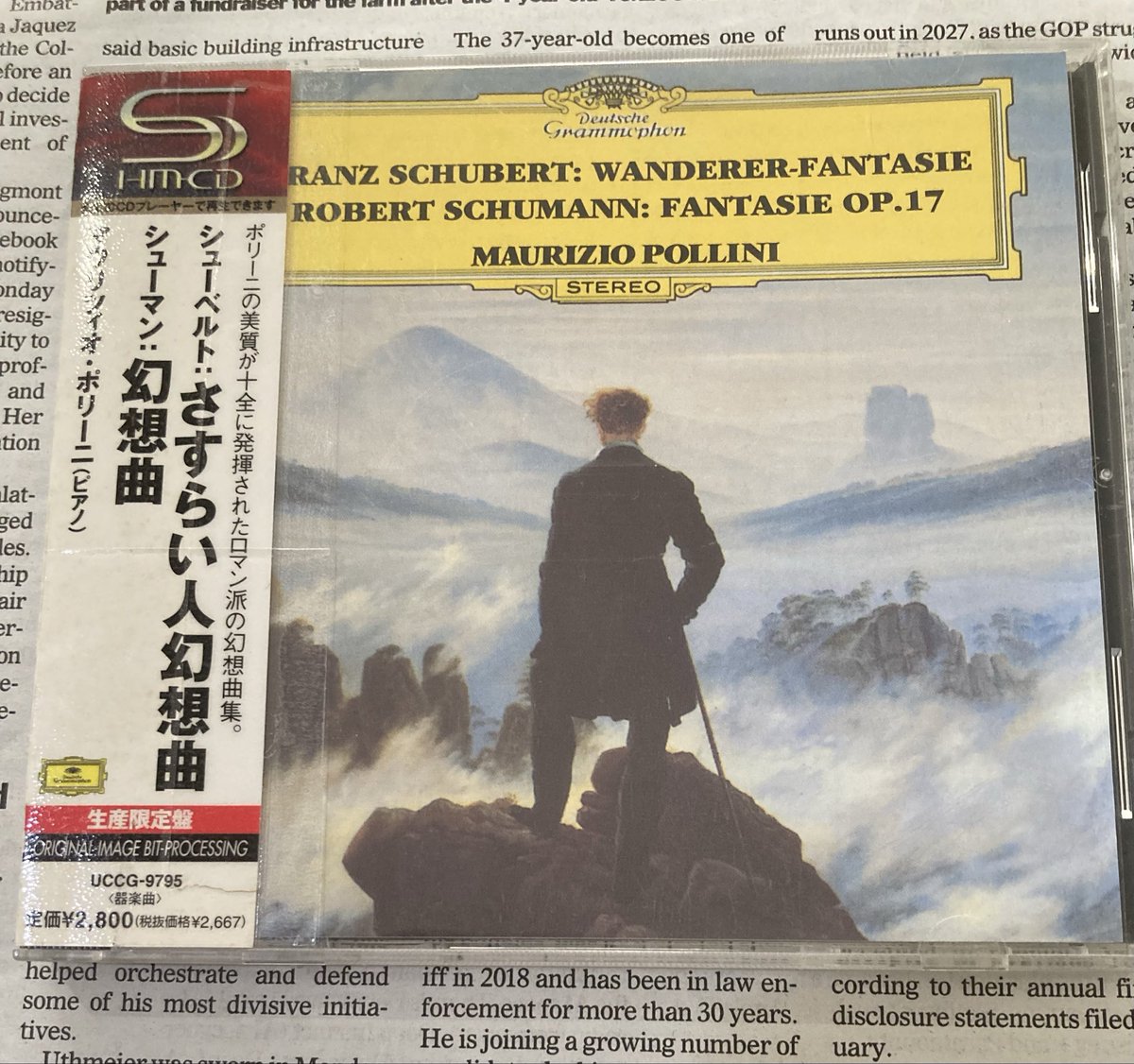 Yamaguci1971's tweet photo. これ聴いてます。
#FranzSchubert
#さすらい人幻想曲
#RobertSchumann
#幻想曲
#MaurizioPollini
1970年代のM.Polliniは天下無双! https://t.co/3kjU3XQFP9