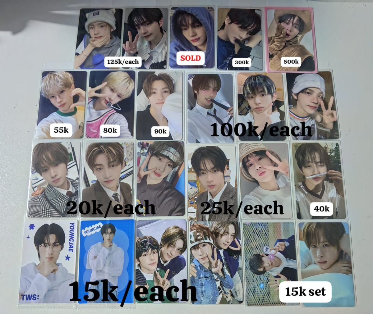 OuWin15's tweet photo. wts tws shinyu dohoon youngjae hanjin jihoon kyungmin try with us playhard yzy memkit broadcast poca sell
  • minim pembelian 30k🙏🏻
  • price exc adm oren 17% + 1.250
  • price inc packing 
  • splitpay✓ / fullpay✓ https://t.co/gDmoBVscjC