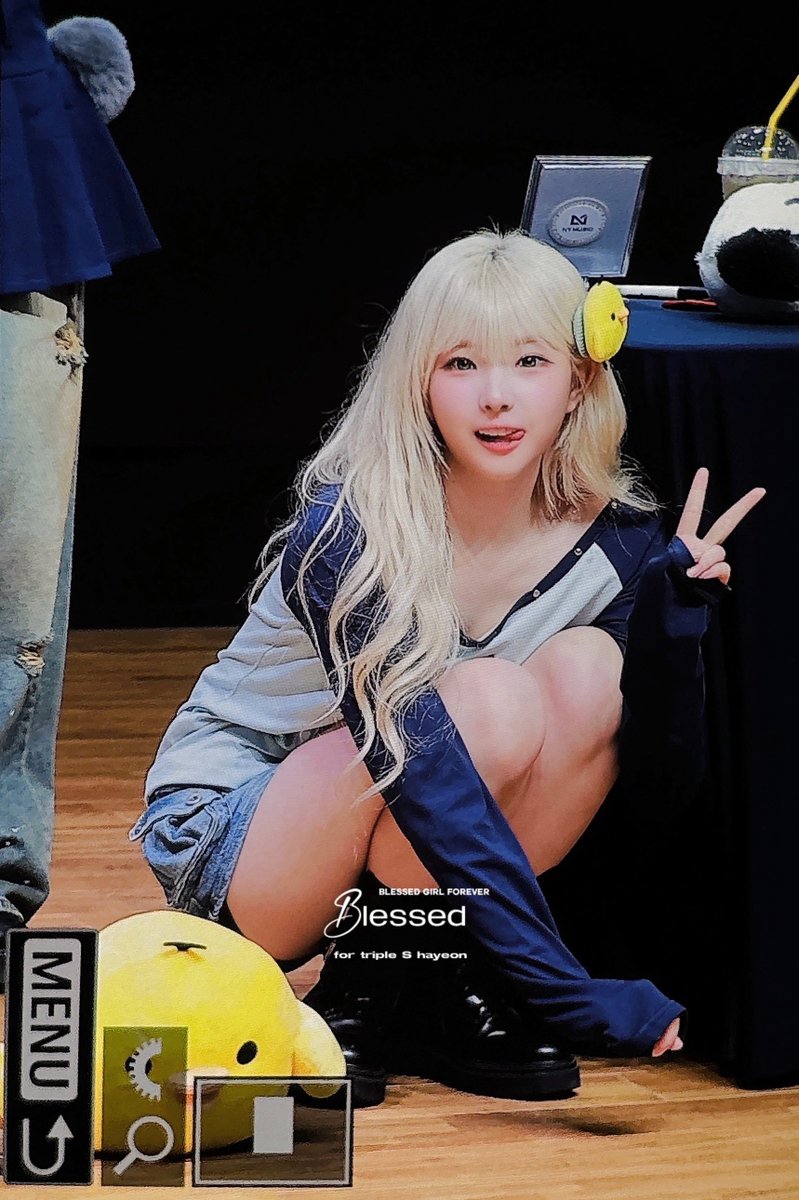 blessed_jhy's tweet photo. 260726 삐약이
#트리플에스 #tripleS #정하연 #HaYeon https://t.co/IUuu80RjZf