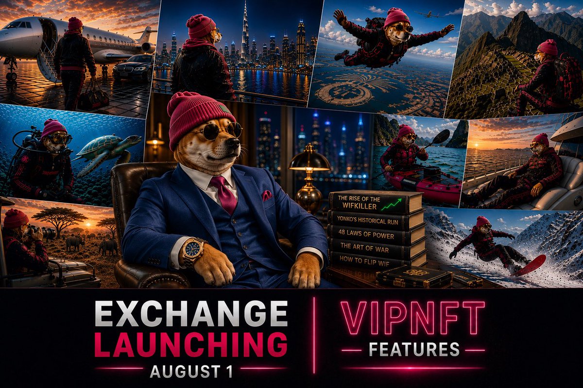VisionByBAGGARD's tweet photo. @shibwifcoin They gave you a hat.
We built an exchange.
August 1.
VIPNFT features.
Premium experience.
Powered by Solana.
The difference is about to become obvious.
#SHIBWIFHAT #Solana #VIPNFT https://t.co/GsxkLeOJzN