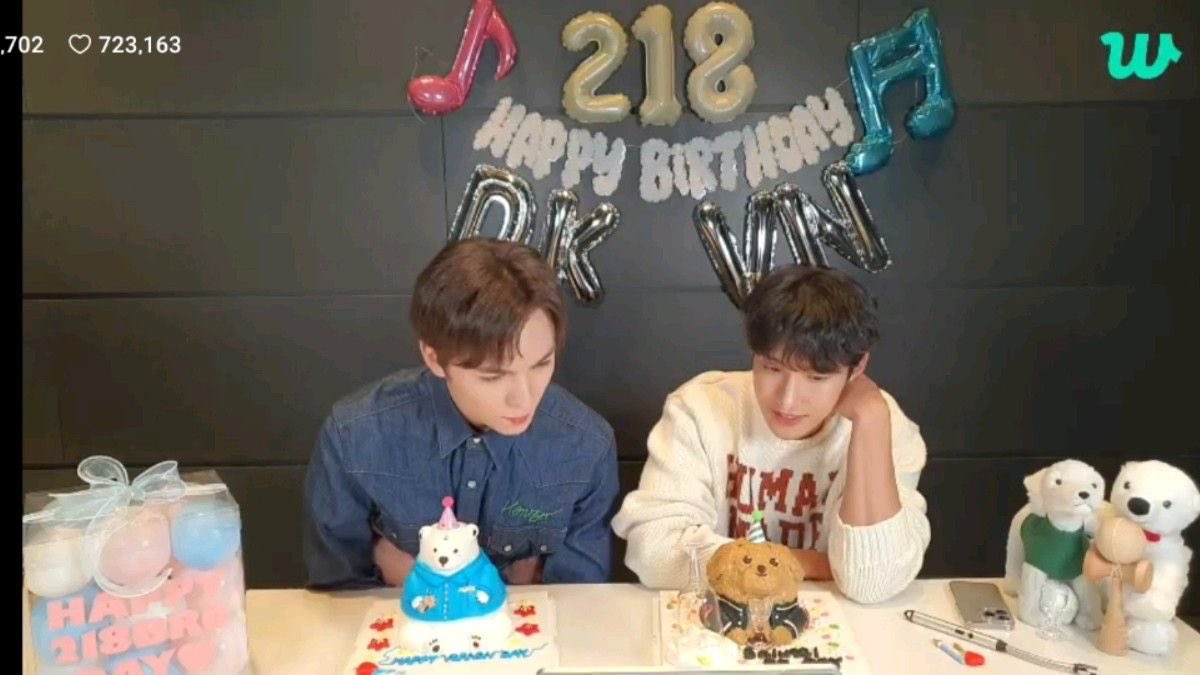 salutazes's tweet photo. wdym we won’t have a 218 bros birthday live for two years :( dk will be discharged on march 2028 and vernon’s on may 19… the next time they can go live together is february 2029 😞 i hate it here 💔 https://t.co/DcTgMFcad9