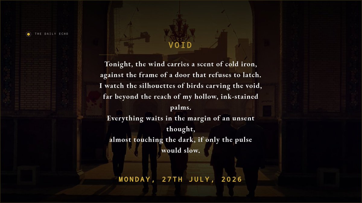 Ddailyecho's tweet photo. A void https://t.co/rGBz8mEMUt