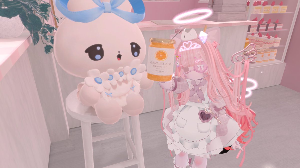 meruruvr's tweet photo. かわいいワールドであそんできました～🌸
#VRChat_world紹介 #MEMEROLAND https://t.co/iaaKTHcEc6