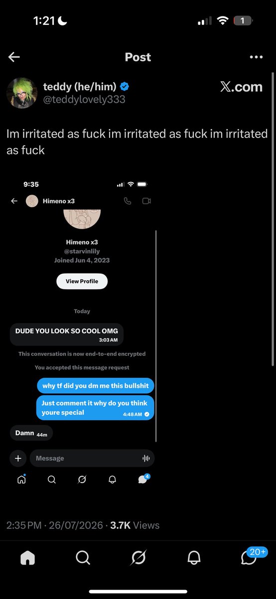 yosukehxn's tweet photo. Why do OF niggas genuinely act like celebrities brudda you can’t chat to people like that when you look like a meth addicted emo disgust from inside out https://t.co/lwDWGgRrY9