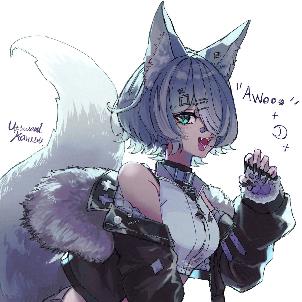 Utsusemi_karasu's tweet photo. It's too cute, and too cooooool🌤️
AWOOOOOOO🐺

#絵リーラ #pendorART #PeepTheFit https://t.co/xCo3Clvisu
