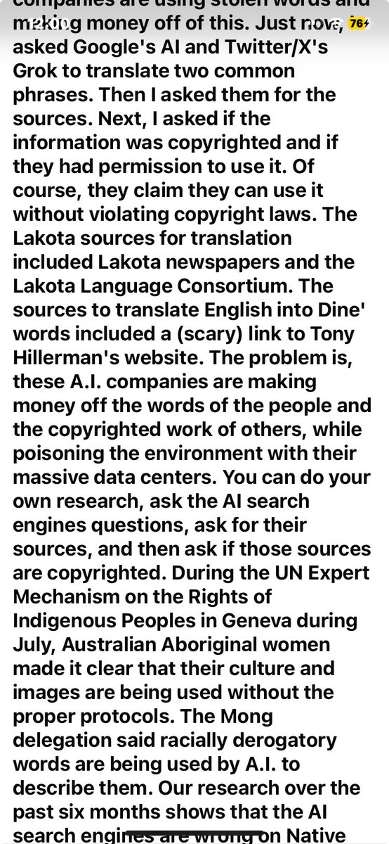 bodies_matterXX's tweet photo. #languageMatters #AILies #AI #nativeVoteMatters https://t.co/o3gDRpG9xB