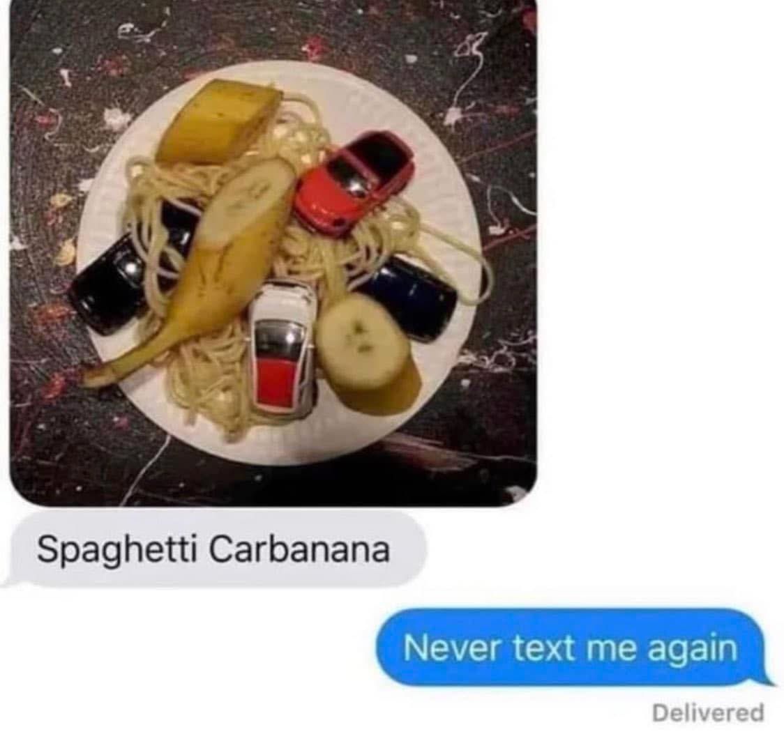 cctv_idiots's tweet photo. Spaghetti Carbanana 😂 https://t.co/y91BkYl5op