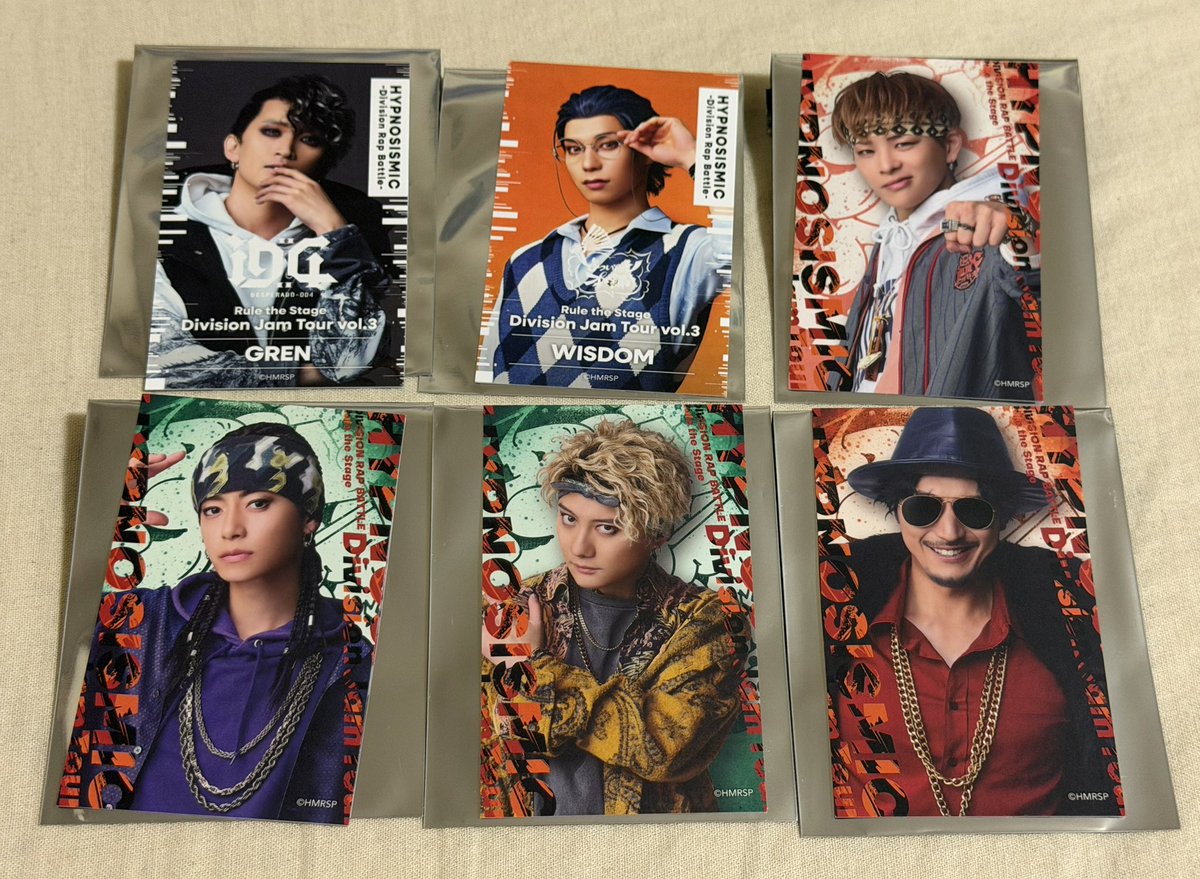 adelia69256's tweet photo. 【交換】ヒプステ  Division Jam Tour vol.３ トレカ

譲:
☆谷ヶ崎、盧笙、☆甚八、☆堂安、蛇穴、零

求:☆有馬>一郎

☆は有馬との交換を一旦優先しております🙇‍♀️
郵送交換希望です。
お気軽にお声がけください！ https://t.co/jFzbut1wOC