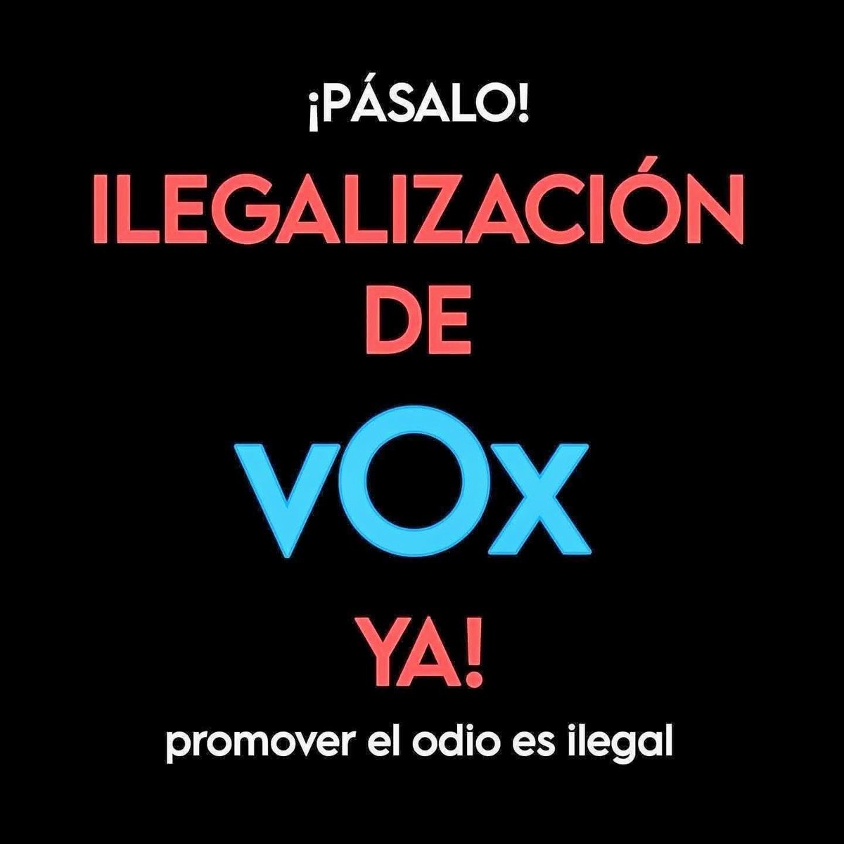 alidathequeen's tweet photo. NO A LOS DISCURSOS DE ODIO!!! https://t.co/2JloEELi1M