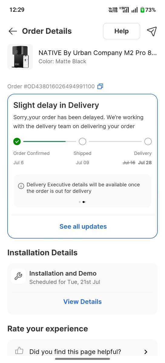 IshfaqBaba5's tweet photo. @flipkartsupport @jagograhakjago Today is 27 July, and I still haven't received any update despite repeated assurances and missed timelines. I've only received generic replies. Please stop delaying and provide a final resolution. Honor my original GOAT Sale order. #ConsumerRights https://t.co/omF2qWnx0J