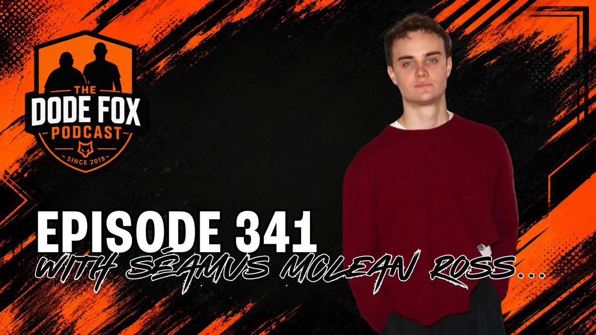 dodefoxpodcast's tweet photo. We top the group to go through in the Premier Sports Cup and Séamus McLean Ross is our first fan guest of the season…

🎥 Like, subscribe and click the notification bell on YouTube.
☕ Support the podcast at https://t.co/77HUZJ0YD0
🎧 Listen now at https://t.co/c8TkG2DlKp https://t.co/UfbBQ6zTqC