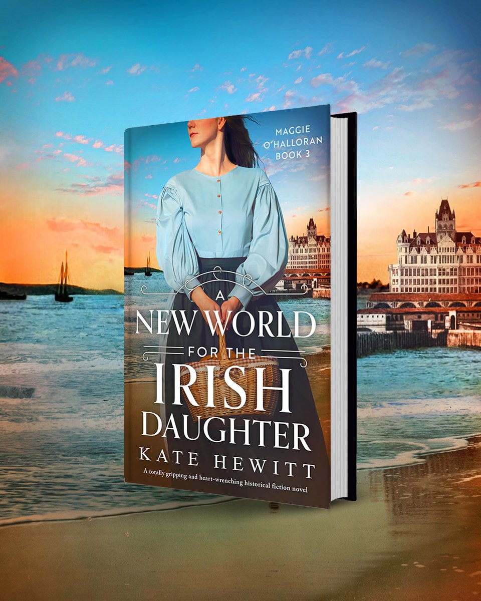 bookouture's tweet photo. The third book in the epic Maggie O’Halloran series is a sweeping and atmospheric story about following your heart. 

A New World for the Irish Daughter by @author_kate is out today!

Buy: https://t.co/biExoIEYfN

🎧
UK: https://t.co/jnbj9rdE4T
US: https://t.co/R4CoQBNltW https://t.co/wVj1nf9Kvs