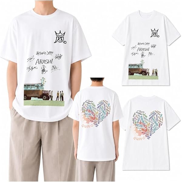 嵐　We are ARASHI Tシャツ ARASHI 【ファミリークラブ】 on X: 