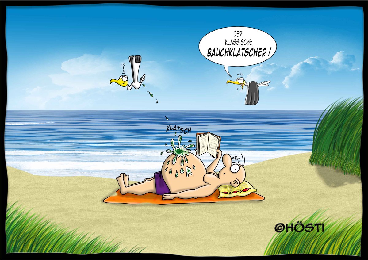 Hsti85933016's tweet photo. Moin zusammen ... mit etwas erhöhter Luftfeuchtigkeit starten wir gemeinsam in eine humorvolle neue  Woche und wünschen euch viele schöne Momente, egal wo ihr gerade seid.
#cartoon #küste #möwe #justforfun #spaß #lebensfreude #küstenliebe #lachen  #urlaub #spass #seagull https://t.co/mGU9gz1PuB