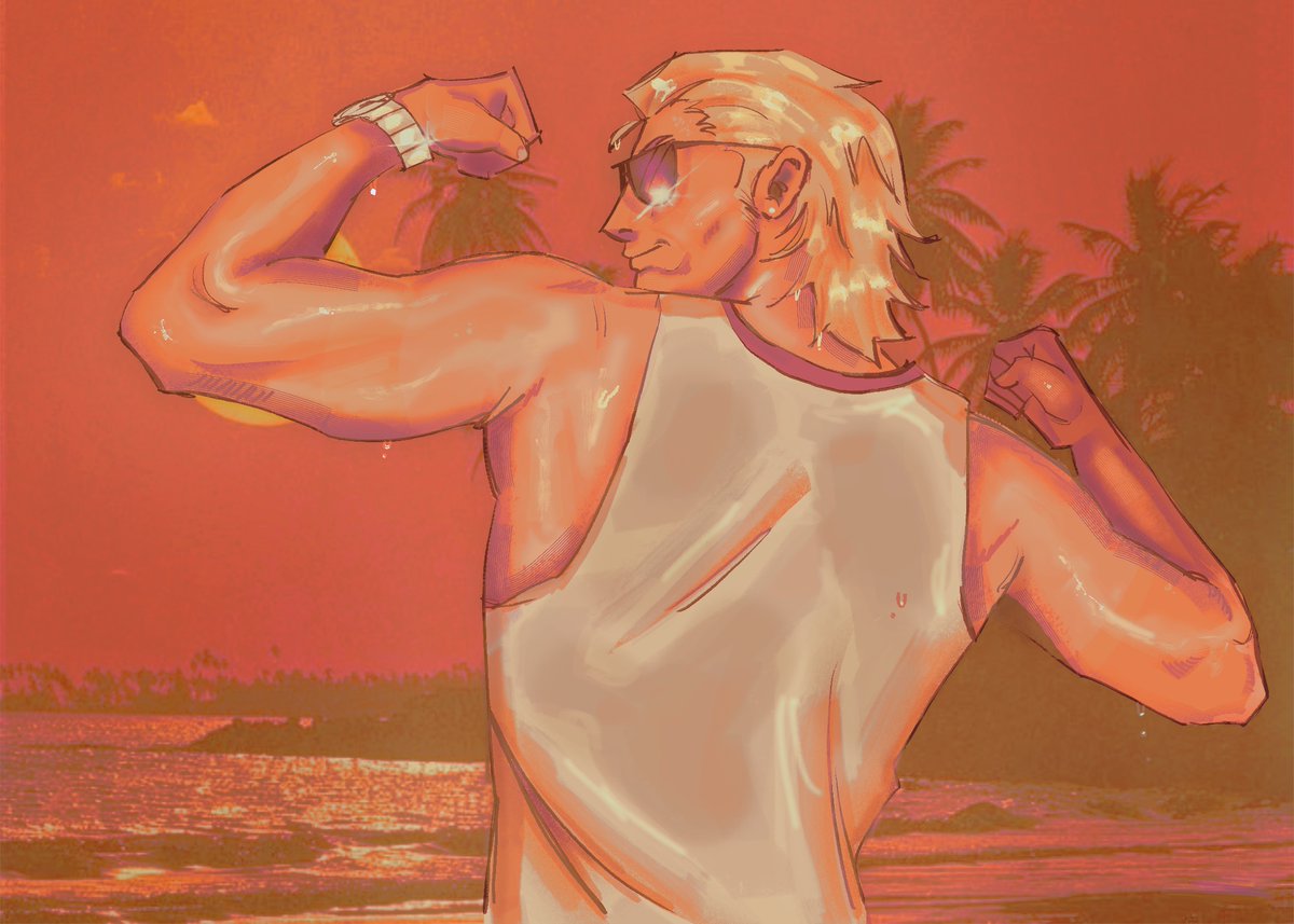 wrio_therealone's tweet photo. Make sure to get a good shot of my muscles!   ||   mgs https://t.co/e6I8KArFVd