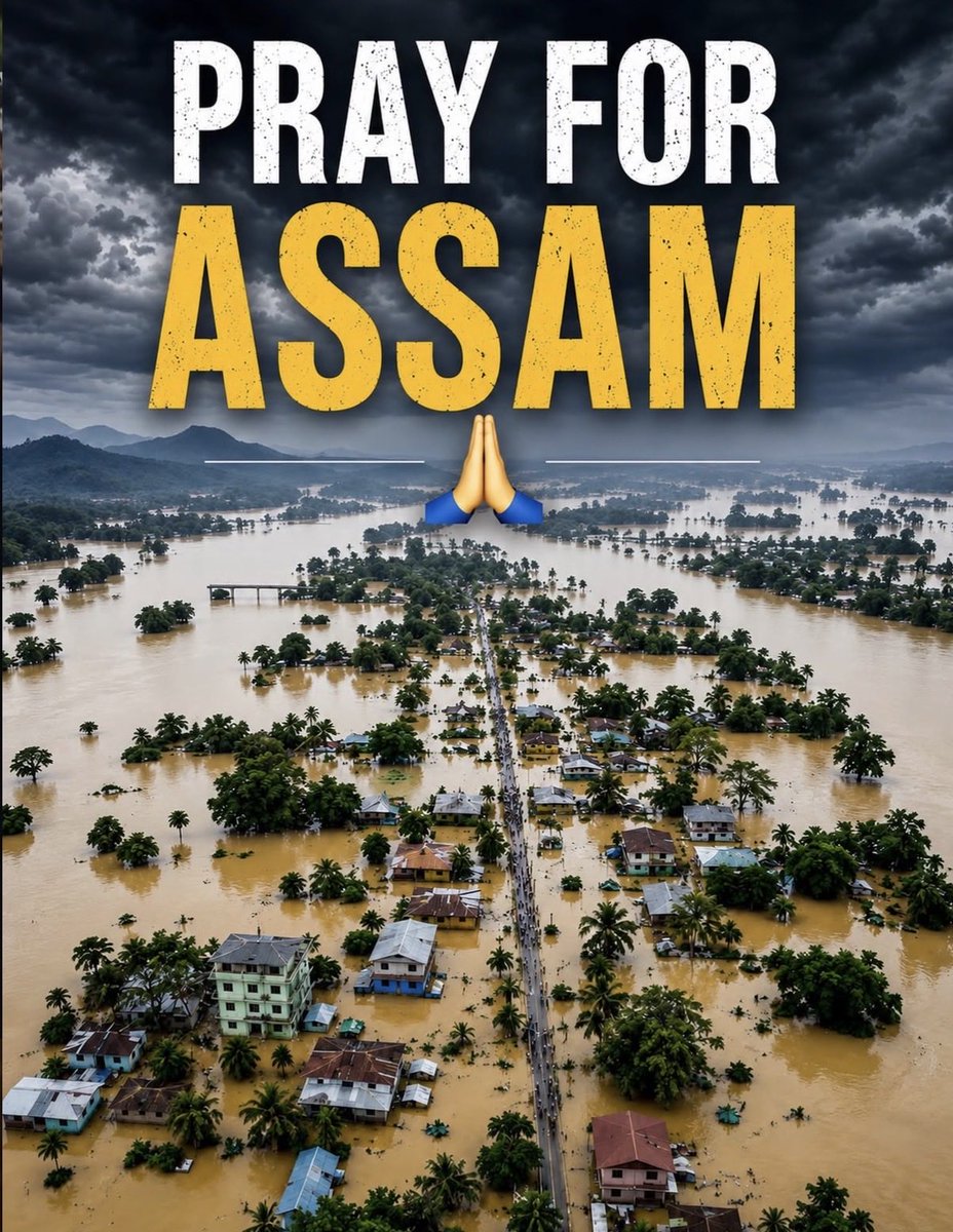 saurabhraajjain's tweet photo. Praying for the safety, strength, and recovery of everyone impacted by the Assam floods 🙏 https://t.co/UOZ1tIpN7A