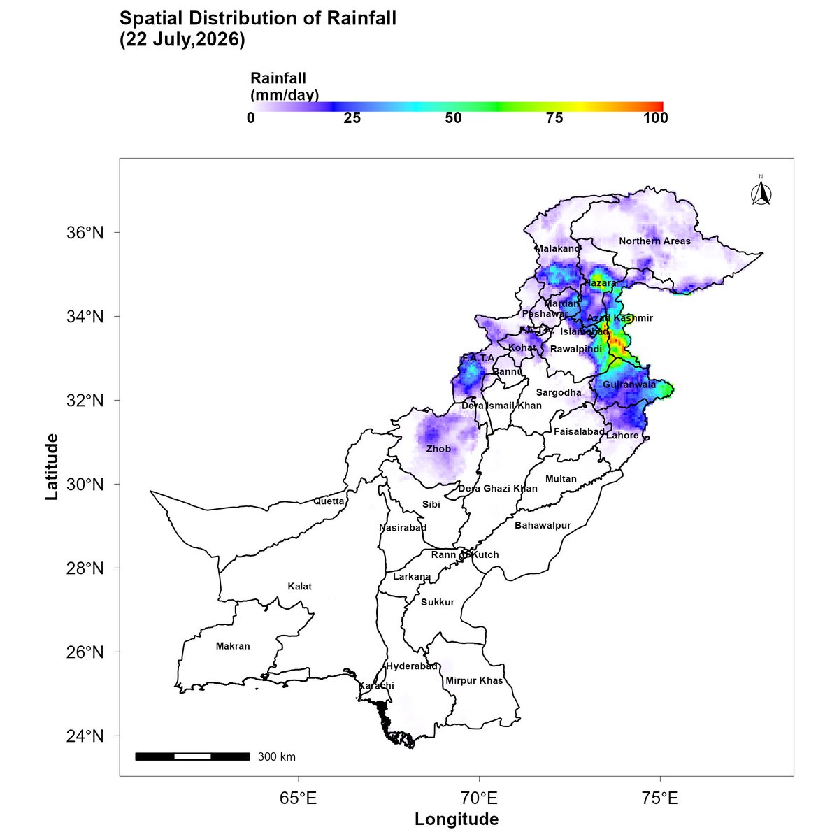 alihassansha12's tweet photo. 🌧️ Pakistan Rainfall Monitoring | 22 July 2026
#opentowork #Hiring #remotejobs #remotework #consulting #GIS #climatecrisis #environmentalconsulting #datascience #GIS #RemoteHiring #FreelanceGigs #EarthObservation #geospatial #climatejustice #ResearchJobs #spatialdesign https://t.co/Kr97hwghYa