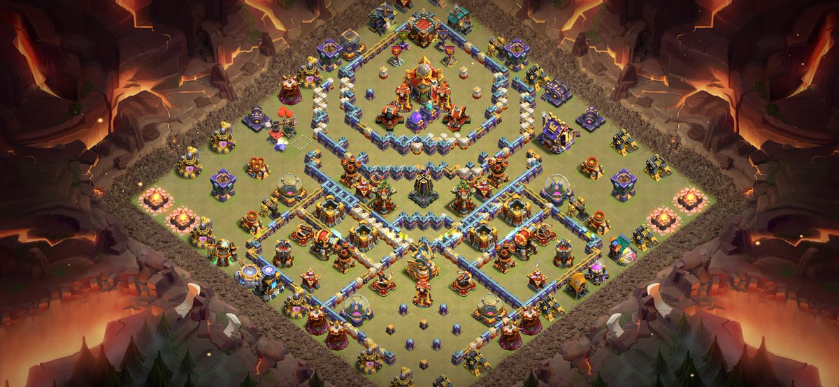 DestruirAlpha's tweet photo. Th 16 en Eléctrica 31, dos cuentas con la misma base y CC. 
Contacta conmigo si quieres bases para tu th y liga 👌🏽

Base link : https://t.co/P25231QGAz
CC: 1 horno, 1 gh, 1 cazadora, arqueras https://t.co/21nErKtbf7