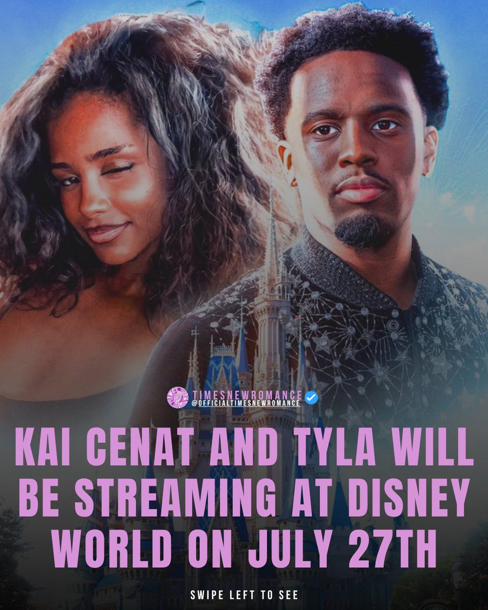 TimNewRom's tweet photo. Kai Cenat And Tyla Will Be Streaming At Disney World On July 27th

The duo went viral in 2024 after Tyla politely declined Kai Cenat's date idea, saying "But We Friends Though". 💀

How much chaos will Kai Cenat bring to Disney World? 😭

#kaicenat #tyla #disney #disneyworld https://t.co/Uy0K6VxRj7