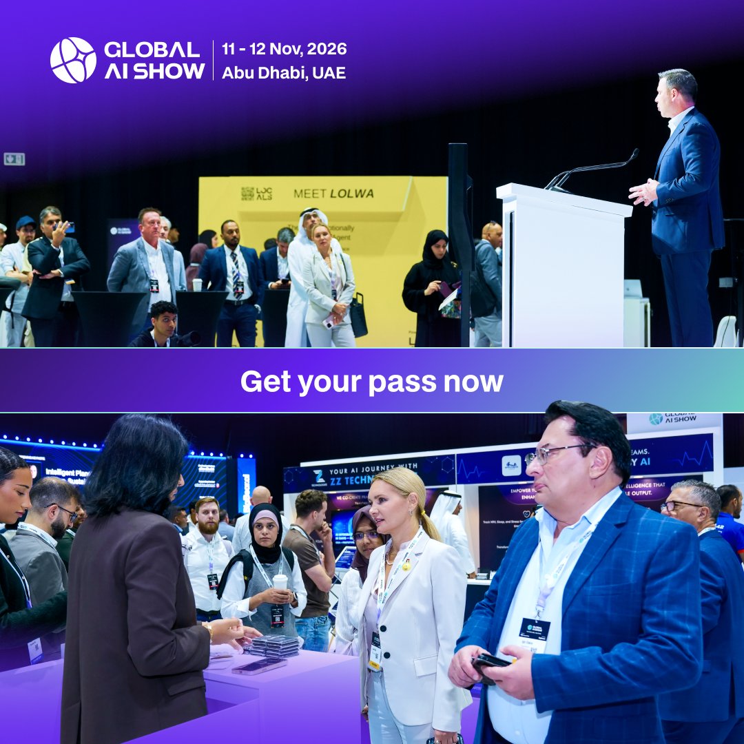 AICapitalCon's tweet photo. Still wondering if Global AI Show is worth the trip?

🤖 6,000+ AI leaders, innovators &amp; decision-makers
🤝 Exclusive networking &amp; side events
🚀 Conversations driving real-world AI adoption

🎟️ Secure your pass: https://t.co/IJFTIl18PE https://t.co/XyJikhMEIT