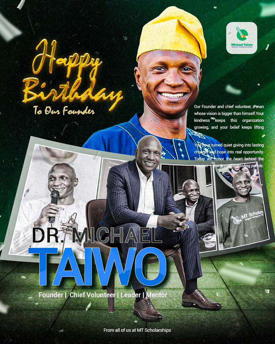 Michael Taiwo Annual Scholarships tweet media
