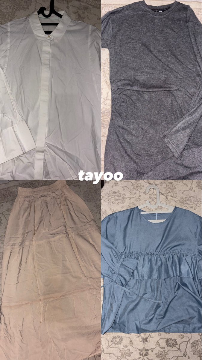 archofmar's tweet photo. WTS
baju 25rb - 45rb an aja
jeans 85, kulot item 50rb
bisa oren

mention after dm https://t.co/jeRA2FFYOP