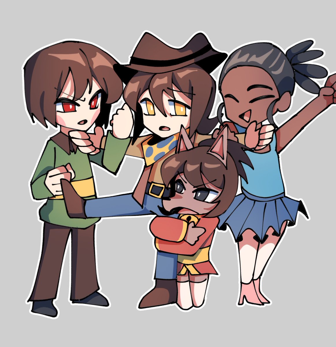 zero_zsf's tweet photo. Them has a big problem
#undertale
#undertaleyellow
#undertaleredandyellow https://t.co/glTIzuObeA