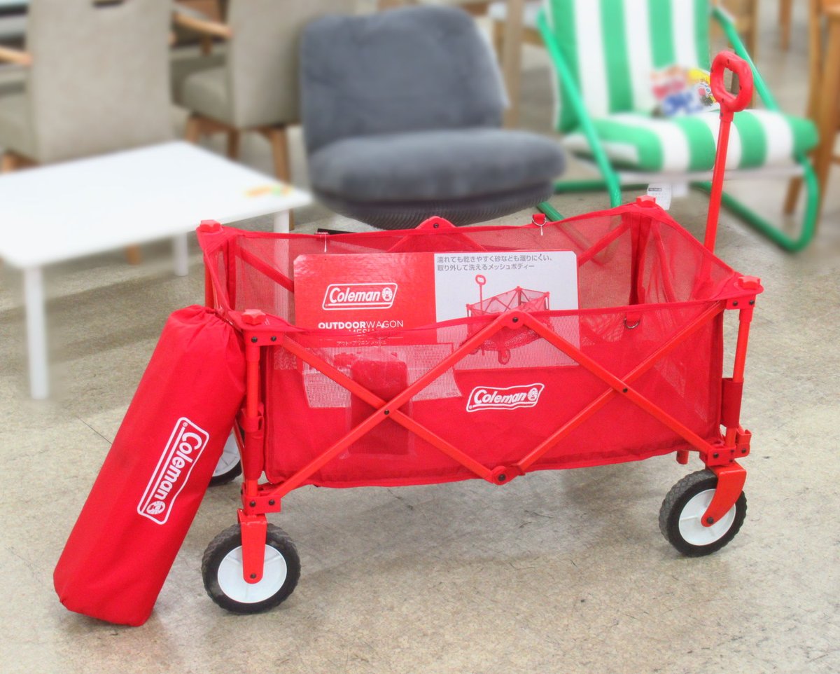 reuse_mart's tweet photo. Coleman コールマン アウトドアワゴンメッシュ キャリーカート 2000037466 + ウッドロールテーブルをお持込にて買取りさせていただきました。
ありがとうございます！

【福山リユース・マートLINE・簡単査定】
https://t.co/iiATQn6vzb

#福山市
#福山
#福山リサイクルショップ
#リユースマート
#買取 https://t.co/DD0Vw1VuFA