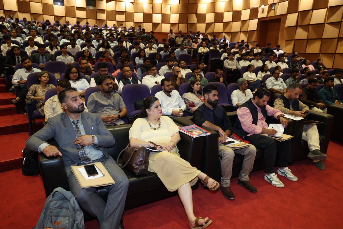 RakshaUni's tweet photo. Rashtriya Raksha University inaugurated the 11-day residential National Security Journalism (NSJ) training program today, bringing together 42 journalists from across India. The initiative is a significant step in developing a skilled and informed community of journalists focused on national security.

The programme is designed to equip participants with the knowledge and analytical depth required to report on complex security issues.

RRU continues to contribute towards building a strong and responsible cadre of national security journalists committed to accurate, nuanced, and nationally relevant reporting.

@sidhant @manrajmehta @AdityaRajKaul @vasudev_ravi @ramindesai @PankajSaran11 @shawansen @HMOIndia @MIB_India @PIB_India @PIBFactCheck @SpokespersonMoD @adgpi @IAF_MCC @indiannavy @MEAIndia @AmitShah @PMOIndia @narcoticsbureau @narendramodi @IndiaUNNewYork @IndiaToday @ndtv @TimesNow @CNNnews18 @WIONews
@NewsX @aajtak @ABPNews @ZeeNews @cnnbrk @ABPNews @News18India @News18Odia
@TNNavbharat @NewsNationTV @TV9Bharatvarsh @CNBCTV18Live @ETNOWlive @DDNewslive @ANI @DDIndialive @sansad_tv @puthiyathalaimu @TV9Telugu @mathrubhuminews @zee24taasnews @NewsLokmat @abpanandatv @PTC_Network