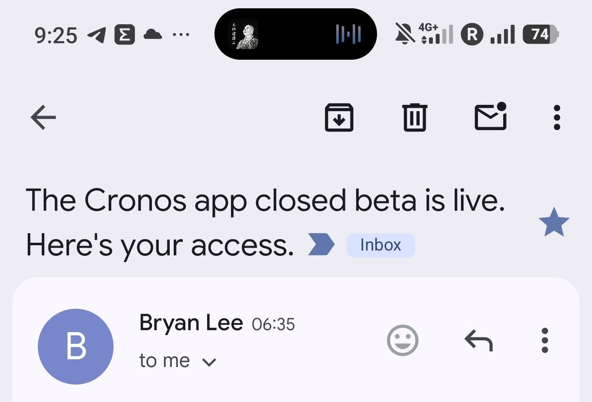 ngngdhd0l's tweet photo. Big moment is here. @CronosApp closed #beta is live.
Going to test it out soon 😄
#cronosapp #closedbeta #alpha #crofam https://t.co/ByuX8kLPVp