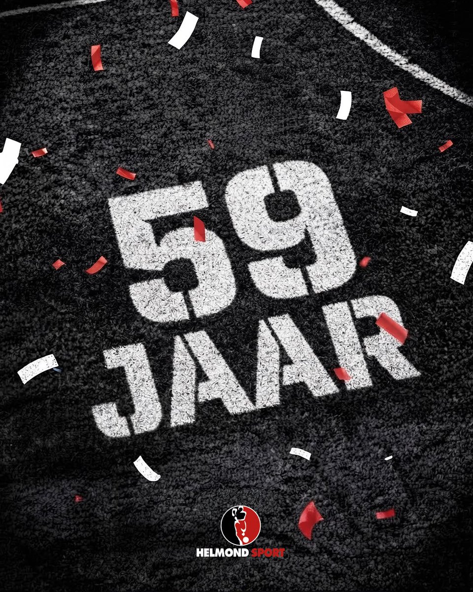 HelmondSport's tweet photo. 𝙂𝙚𝙛𝙚𝙡𝙞𝙘𝙞𝙩𝙚𝙚𝙧𝙙, 𝙆𝙖𝙩𝙩𝙚𝙣𝙢𝙚𝙥𝙥𝙚𝙧𝙨. ❤️🖤

59 jaar Onze Club. 59 jaar Rood-Zwart.

Op naar nog heel veel mooie momenten samen! https://t.co/vEJv8Zrr5N