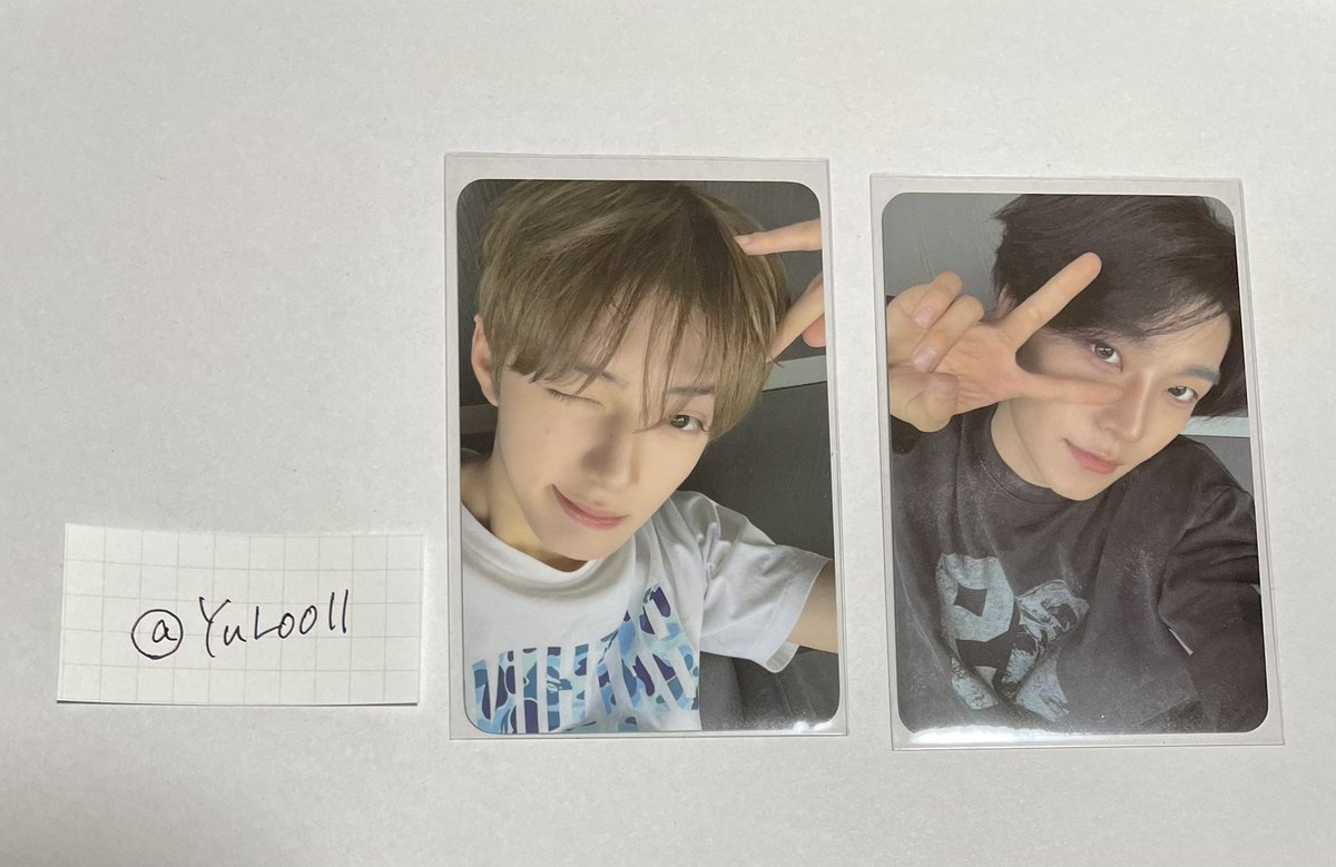 YuLooll's tweet photo. ALD1 FAN CON くじ クジ F賞 交換

【求】サンウォン
【譲】 画像のトレカ

郵送にて交換希望。
お気軽にお声がけください。
 #ALD1交換  #シンロン交換  #サンヒョン交換 https://t.co/EjAwhu4SQ3