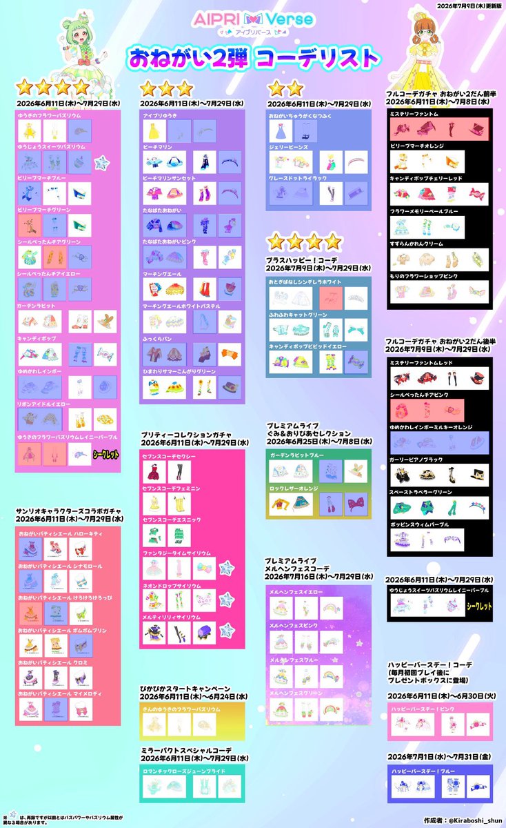 Moti_ootd's tweet photo. 【交換/郵送】アイプリバース おねがいアイプリ おねプリ 1弾 2弾 ひみプリ プリマジ

求）赤🟥 、3枚目
譲）青🟦

ひみつ/チャンスのコーデは、お求めの物お伝えいただければ何でも探します！

比率、絵柄等のご相談◎
双方買取の検討◎
一部友人分を含みます
お気軽にお声掛けください🌷 https://t.co/cFMqtlXTVg