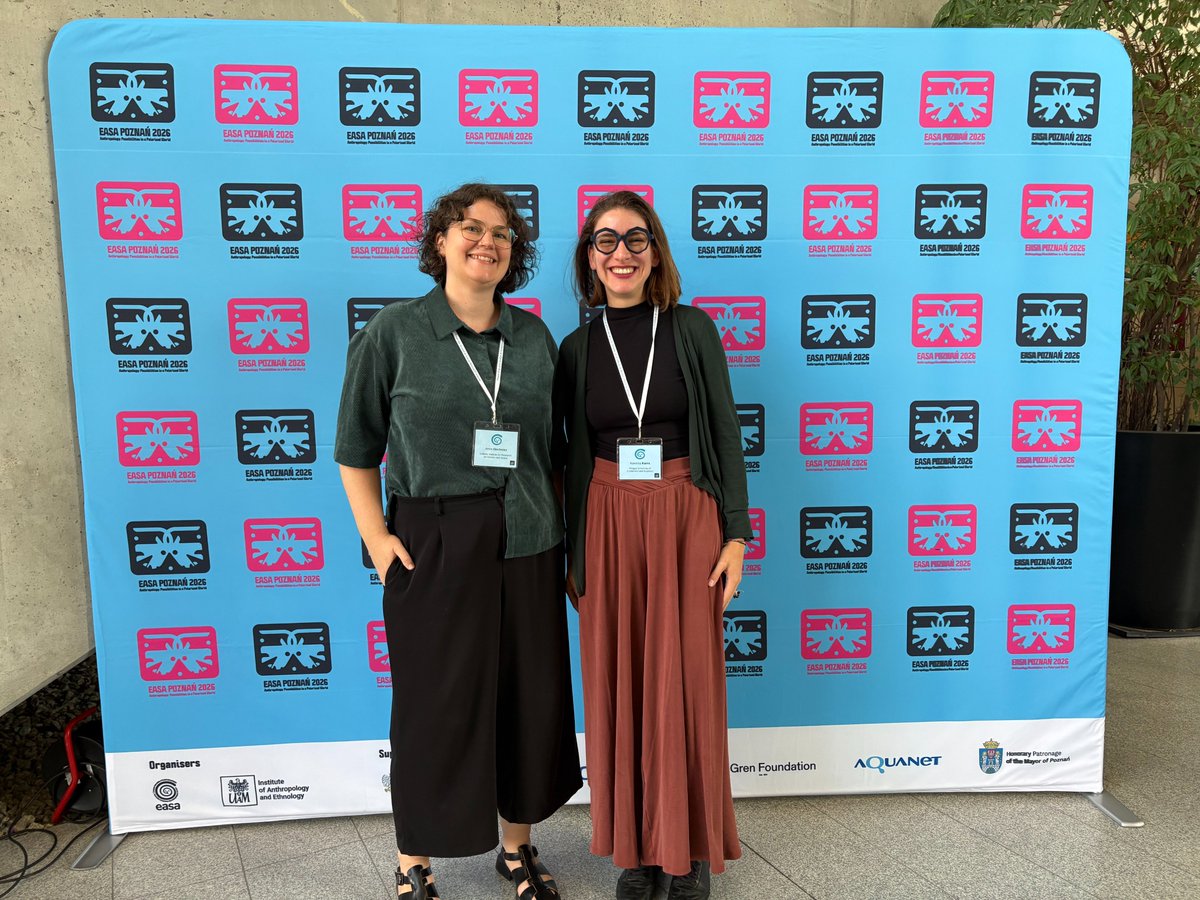 remaking_eu's tweet photo. ▶️#REMAKING research at #EASA2026 in Poznań 🇵🇱

👏@A_Oechslen from @IRSErkner  Karolina Kania @vsecz  and Antigoni Papageorgiou  presented findings on remote work, mobility, belonging and digital nomadism

🔗Read the full news: 

https://t.co/BhwxiCKnod

#HorizonEU https://t.co/F7qUoKBNil