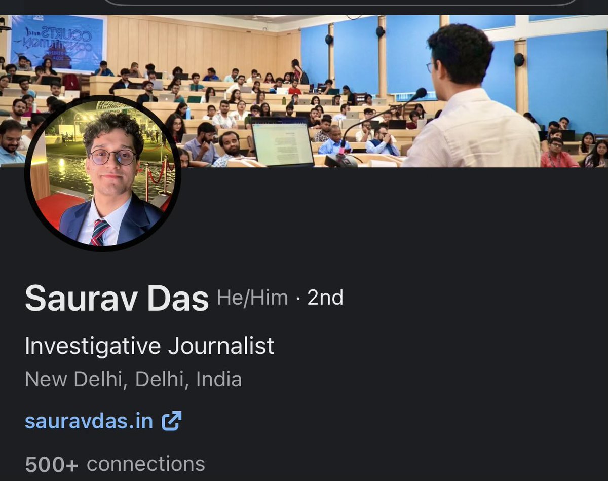funfundzwolf's tweet photo. amongst all the young alumni who are from IIT, IIM, AIIMS, or maybe lawyers, CAs, and other top university grads, this guy saurav das: ‘a BA from amity university' has out of nowhere become the self-proclaimed voice of gen z 😭 https://t.co/5oemAFb4BK
