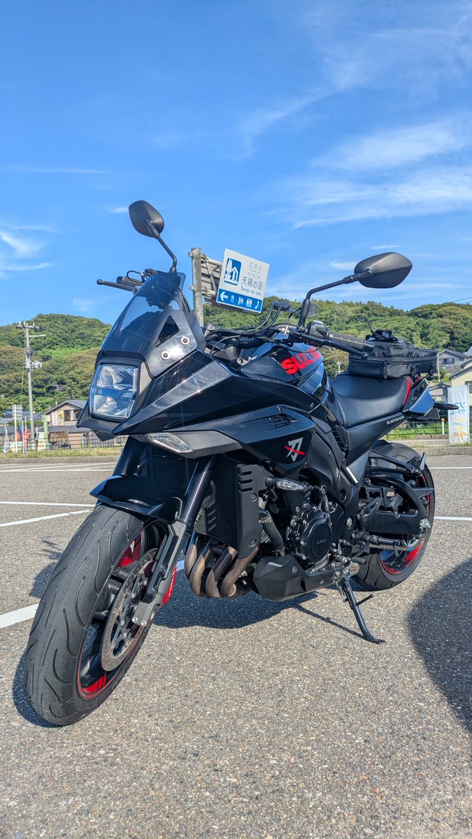 noob_kei's tweet photo. 納車しました
#KATANA #gsxs1000s https://t.co/SOPht8C6j7