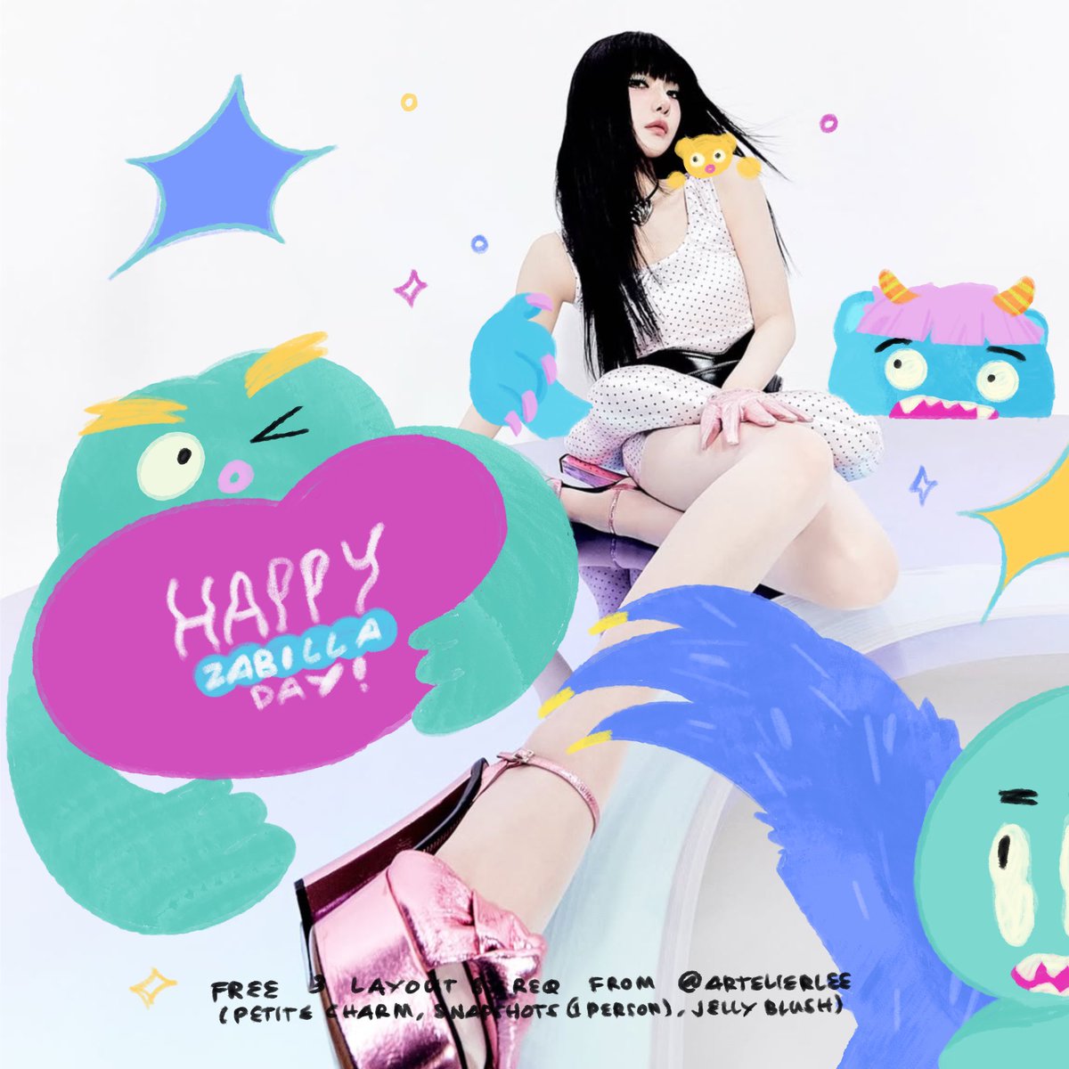 artelierlee's tweet photo. any interactions are appreciated 

dalam rangka merayakan ulang tahun kak zabilaaaa @cittiepaw ada 3 layout by request yang bisa kalian claim 😆 for more info scroll this tweet!!

#ZaBillDaySeasons #2FourTheNextEra
#bealanja https://t.co/tuuFqIVItH