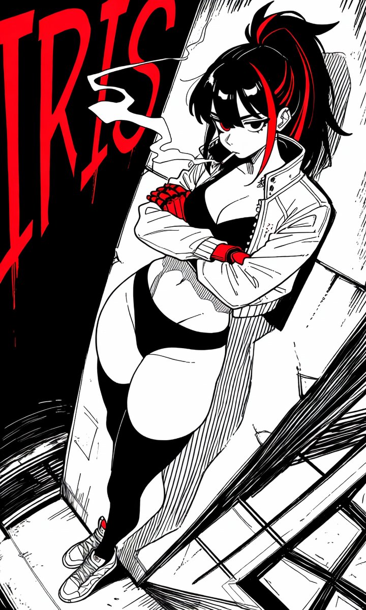 _blackmore168_'s tweet photo. IRIS
#ai #animeai #aiart #ai #krita #anthroart #scifi #monochrome https://t.co/B9xhCQ6PSq