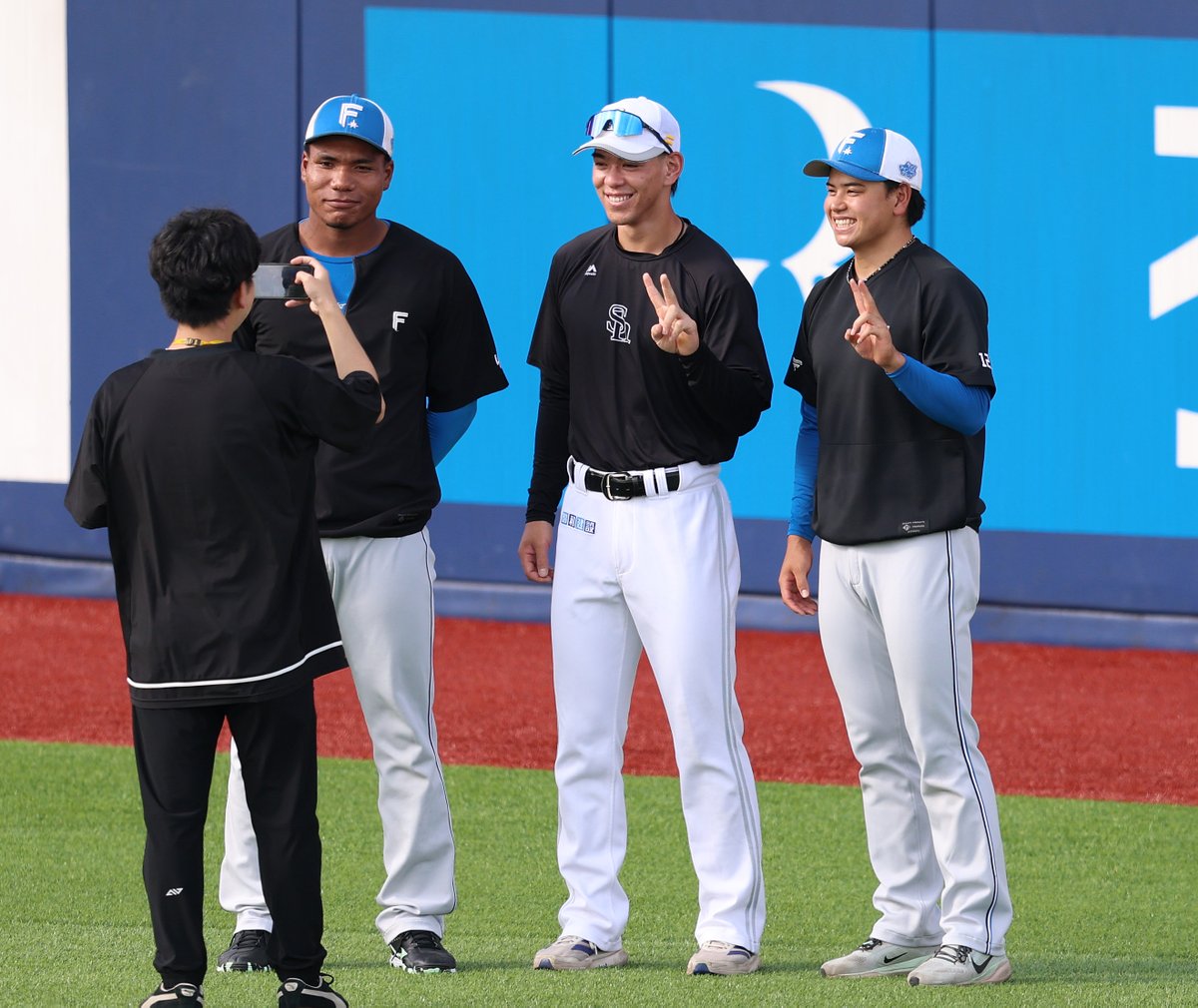 Sponichi_Photo's tweet photo. ＜フレッシュオールスターゲーム2026＞ 
試合前練習より
 （撮影・須田　麻祐子） https://t.co/Ip5bgGC5Ih
