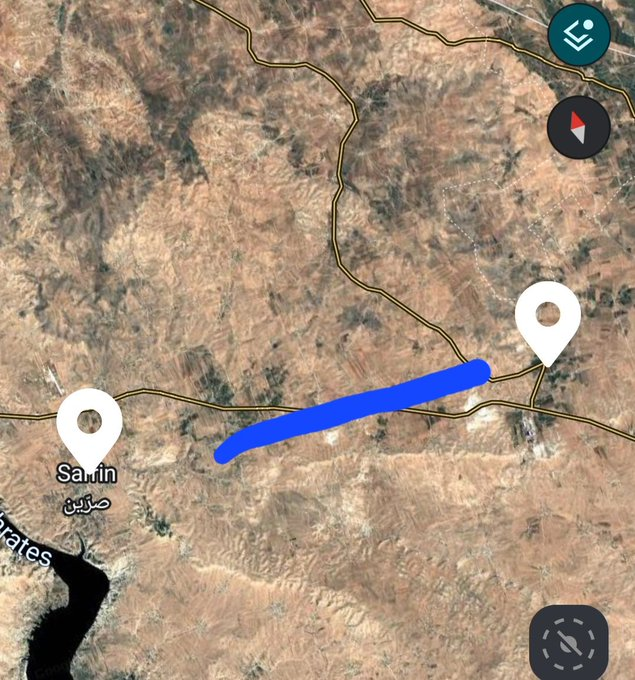 warcoresponted's tweet photo. #Rojava SDF forces inside Sarin. https://t.co/7wMhJE9sZ9