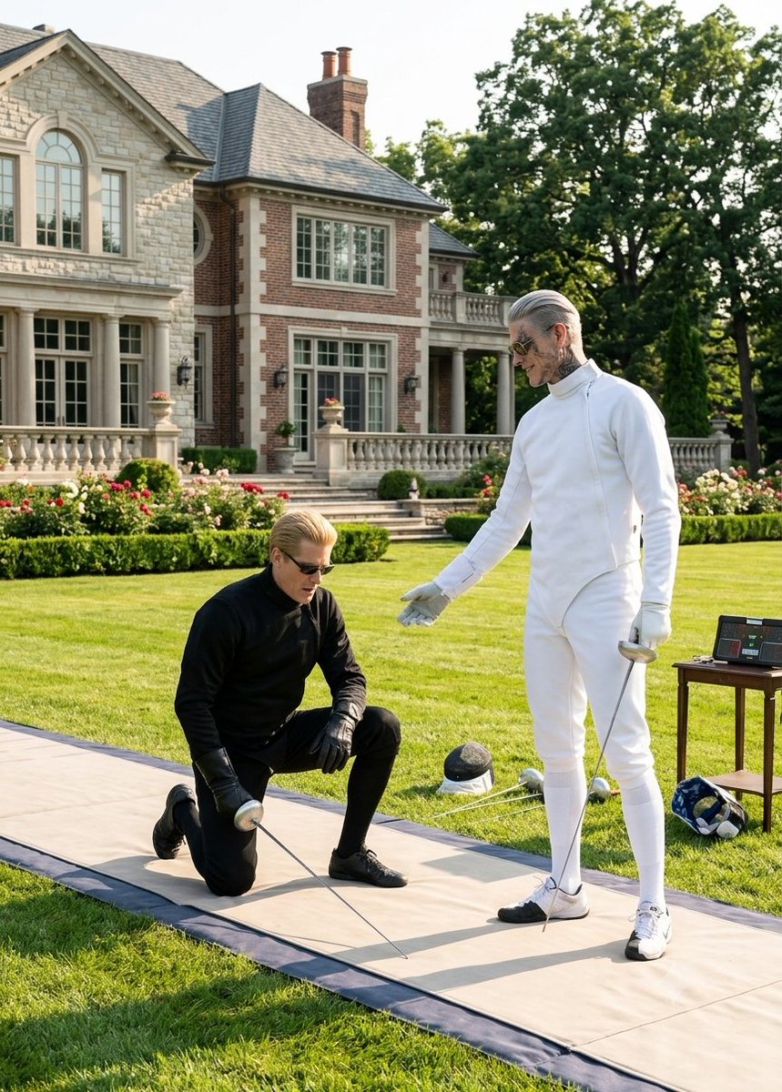blacklight2122's tweet photo. end result of the friendly competition Albert lost. now be a good sport and accept zeno's hand😏
#Albertwesker     #zenowesker https://t.co/qoylgE9Pr1
