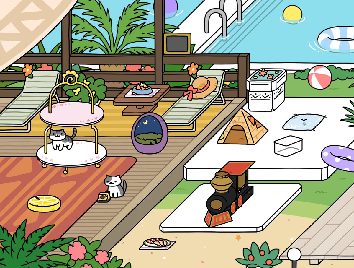 azusue's tweet photo. 初あきんどさん。

にわさきに遊びにきてね！→https://t.co/b2TZN2QXQW
※アプリを持っていない人はこちら→https://t.co/huqUTcRw4h
#ねこあつめ #ねこあつめ２ https://t.co/aRktKdnACc