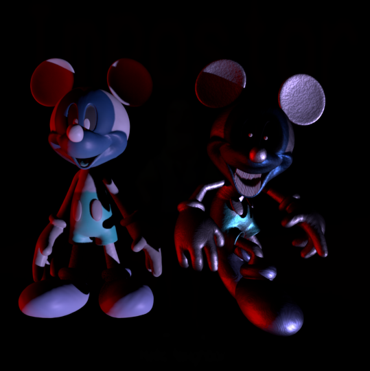 plasmanerfgun's tweet photo. when the imposter is sus. his name is decap btw #takeabreather #2011x #pervertedmouse #photonegativemickey #fnati #oblituscasa https://t.co/rRZT3nICU2