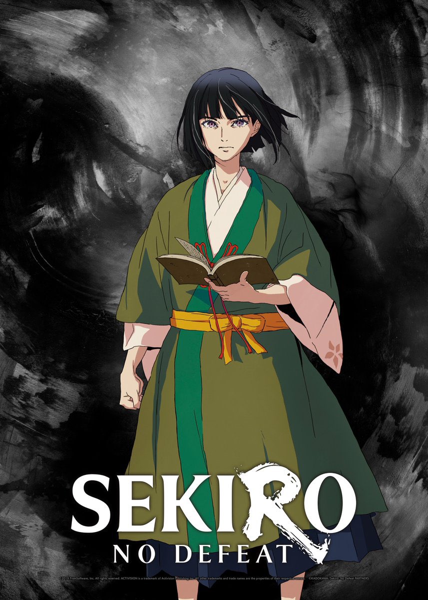 Genki_JPN's tweet photo. Sekiro No Defeat anime new posters! 🔥

Coming to Crunchyroll later this year. https://t.co/aOo1qwk8ts