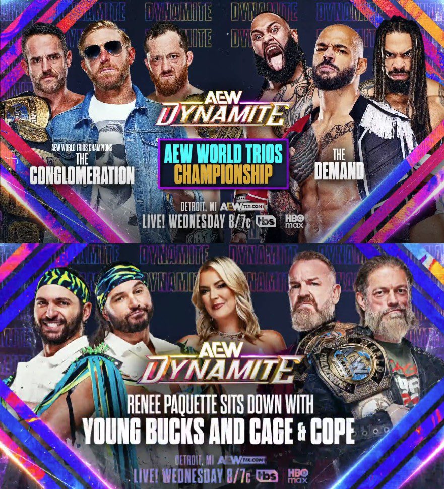 VaquerBnks's tweet photo. The wrestling gods hate Detroit 💔 https://t.co/grOe5F5aRA