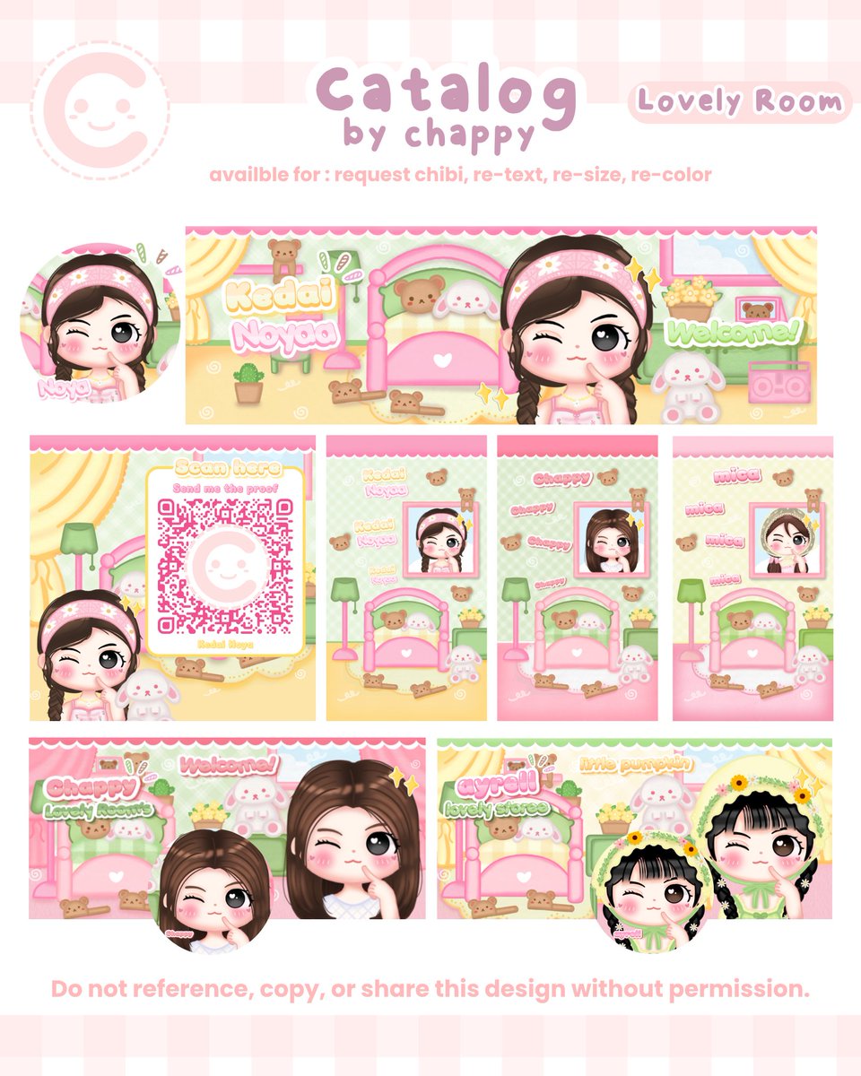 chappy - commis chibi layout, sticker wa, etc tweet media